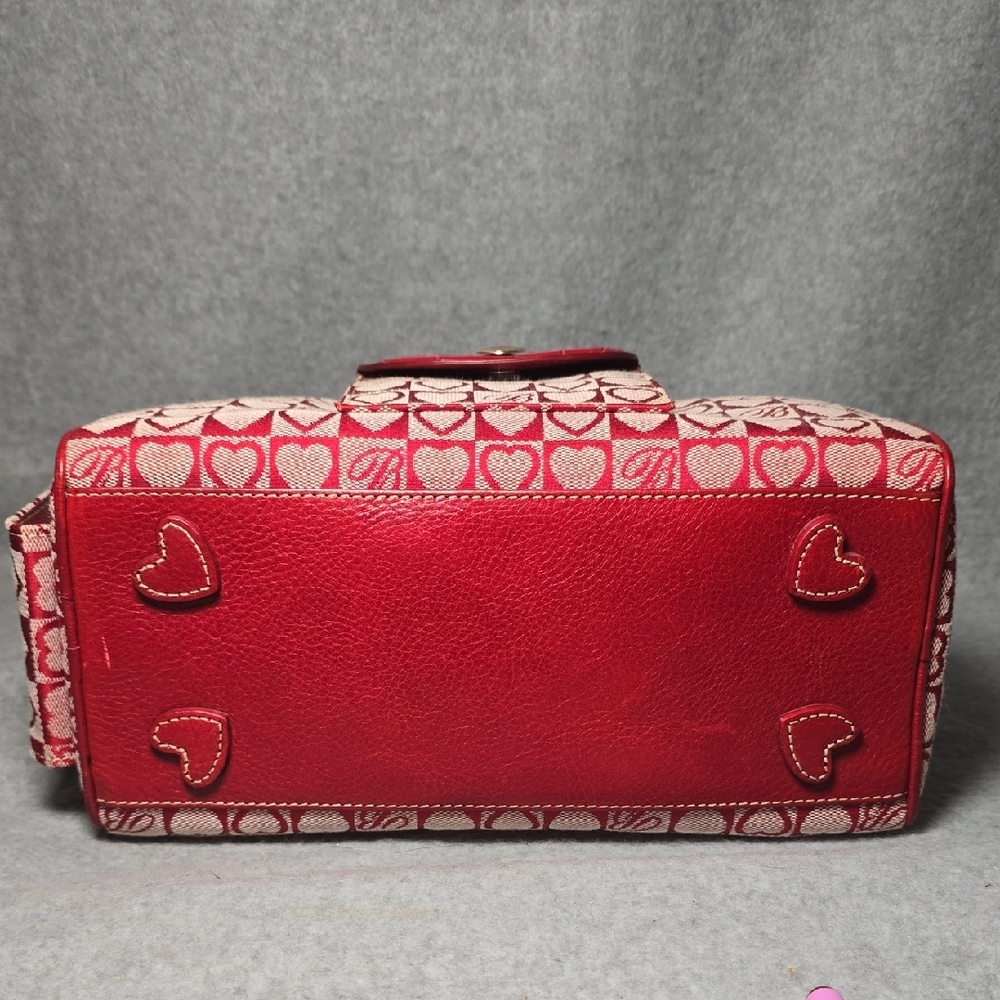 Brighton Red Heart Satchel - Picture 7 of 16
